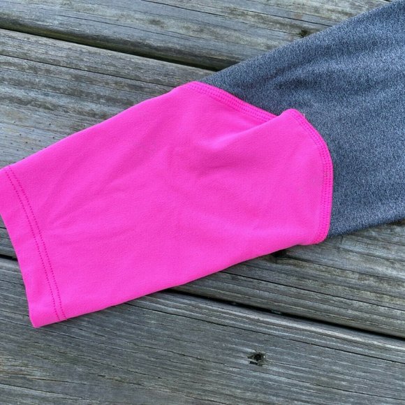 Champion Women Pants Sport Athletic Legging GrayPink Size SP - Picture 6 of 9